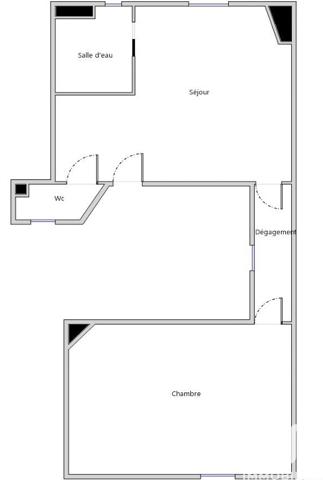 Appartement à vendre 2 pièces 30,08 m² Paris 14