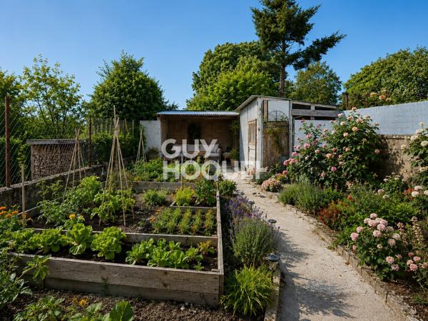 Trémouilles - Maison de village avec jardin à vendre - 3 pièces 92 m² habitables