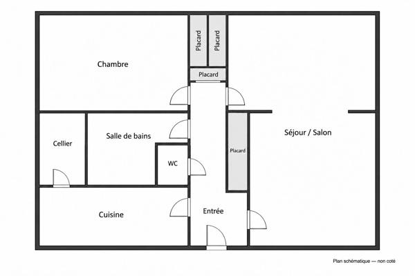 Appartement CHILLY-MAZARIN 3 pièces 62 m²