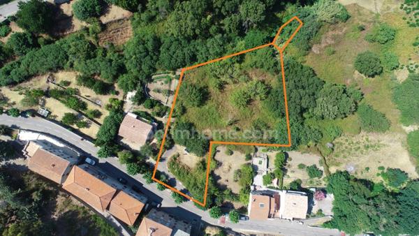 TERRAIN CONSTRUCTIBLE 3218 m2 à OLETTA