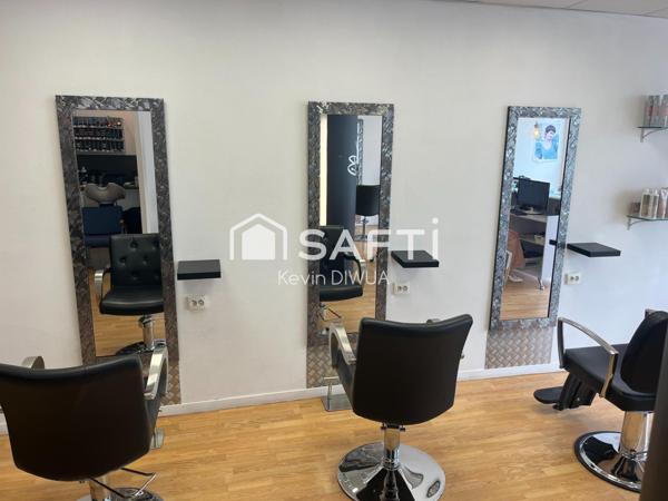 salon de coiffure clé en main, proche de la gare