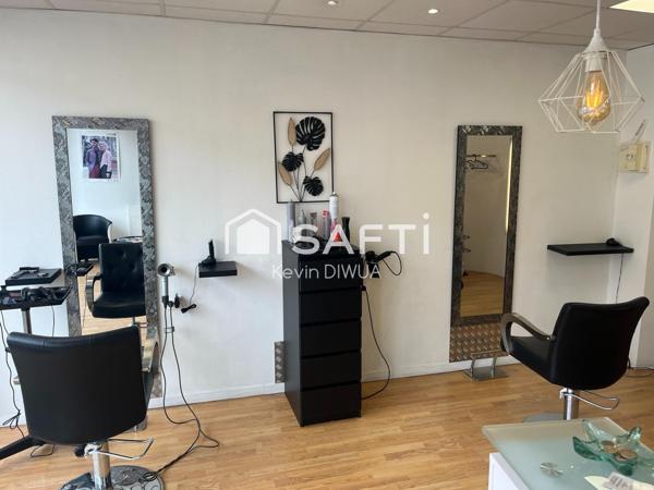 salon de coiffure clé en main, proche de la gare