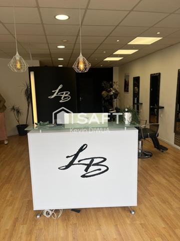 salon de coiffure clé en main, proche de la gare