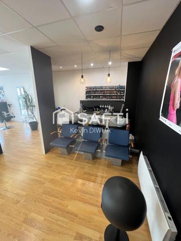 salon de coiffure clé en main, proche de la gare