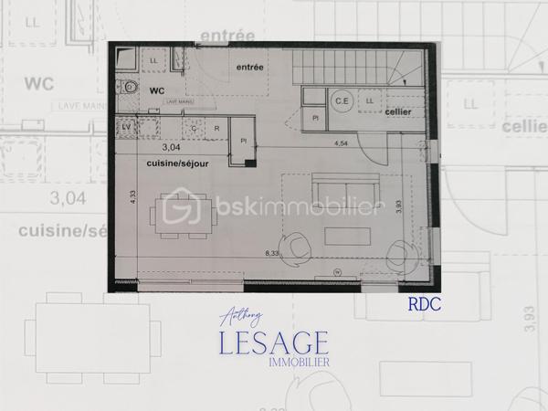 Maison de 96 m²