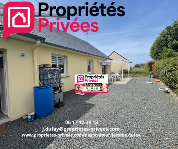 MAISON DE PLAIN-PIED 2 CHAMBRES À MOULAY 53100 AUX PORTES DE MAYENNE 53100
