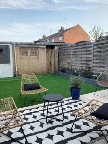 THEA - T2 de 53 m2 + Ext. Sud + Garage - Marquette Lez Lille (proche Deûle)