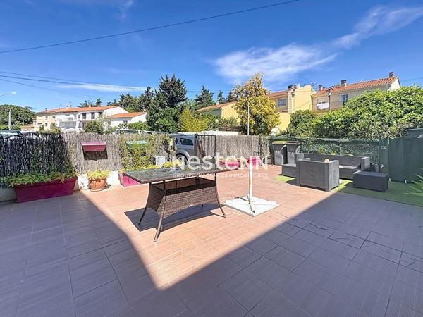 Appartement 3 pièces avec grande terrasse sur Argelès village