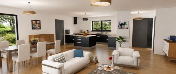 Terrain + Maison à vendre 5 pièces - 142 m²