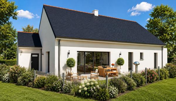Terrain + Maison à vendre 5 pièces - 142 m²