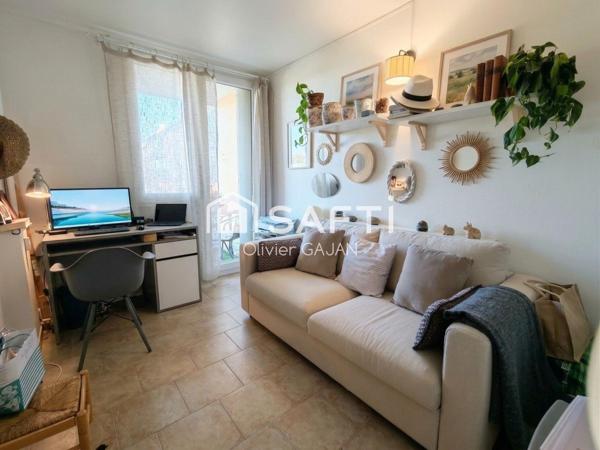 60 m² – Vue Mont Ventoux – Résidence fermée avec parc – Cave