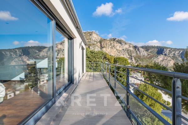 Villa contemporaine - Eze Bord de Mer - Vue panoramique