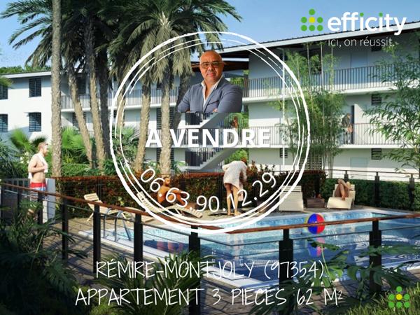 Appartement 3 pièces - 62 m²