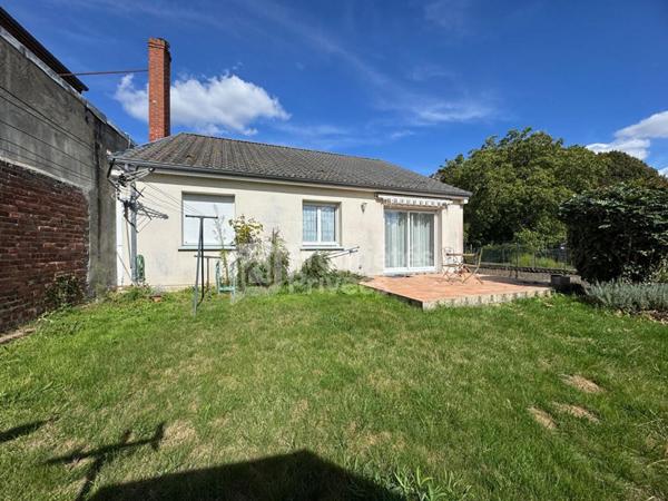 Maison individuelle de plain-pied avec 3 chambres, jardin et garage à Barlin