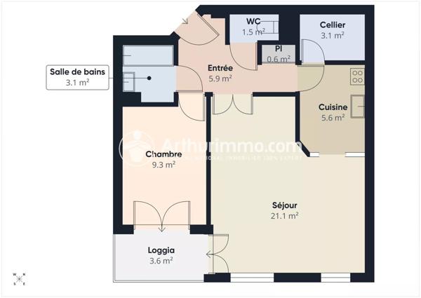 Vente Appartement 2 pièces 50 m2 à Savigny-sur-Orge