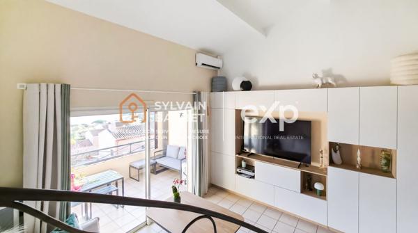 83320 CARQUEIRANNE - DUPLEX 3 PIECES AVEC TERRASSE VUE MER PANORAMIQUE CAVE LOCAL VELOS PARKINGS PRIVÉS EN SUS - QUARTIER GRANDE BASTIDE - BUS CA01