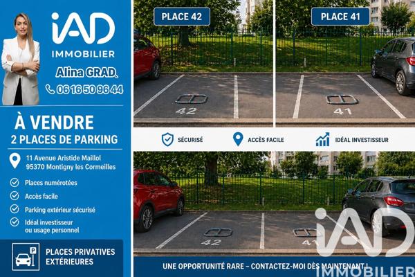 Parking à vendre 11 m² Montigny-lès-Cormeilles