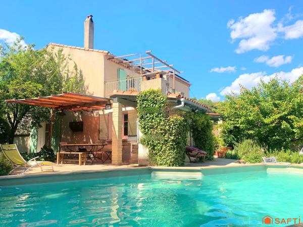 MAISON 170m2, terrain 2800m2, piscine, jardin!