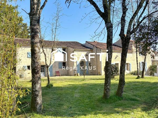 maison en pierre 4 chambres 177 m², terrain 1436 m²