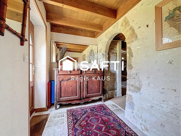 maison en pierre 4 chambres 177 m², terrain 1436 m²