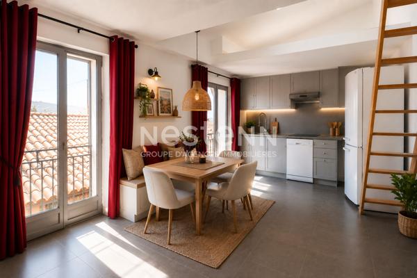 Immeuble Gardanne 3 pièce(s) 56.07 m2, deux appartements, lumineux, rendement locatif possible,