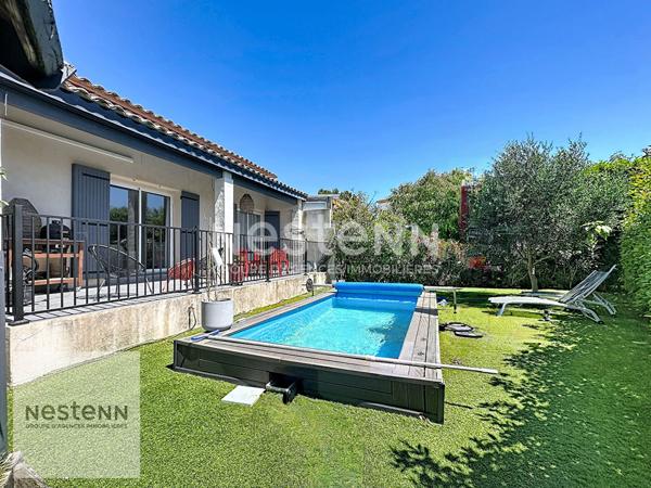 Maison Type 4 Miramas piscine jardin