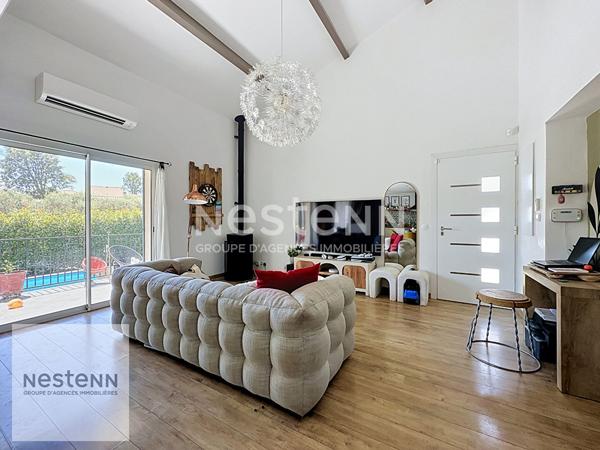 Maison Type 4 Miramas piscine jardin