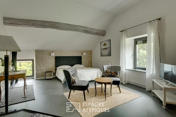 Propriété de caractère avec activité de chambres d’hôtes