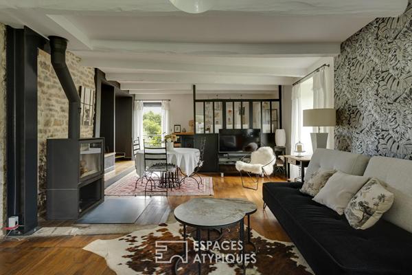 Propriété de caractère avec activité de chambres d’hôtes