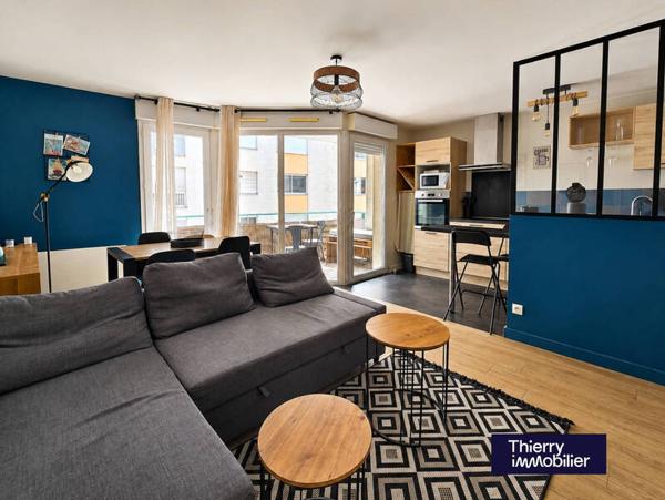 Appartement 3 pièces                                        - 44000 Nantes - Centre ville Réf : 124532