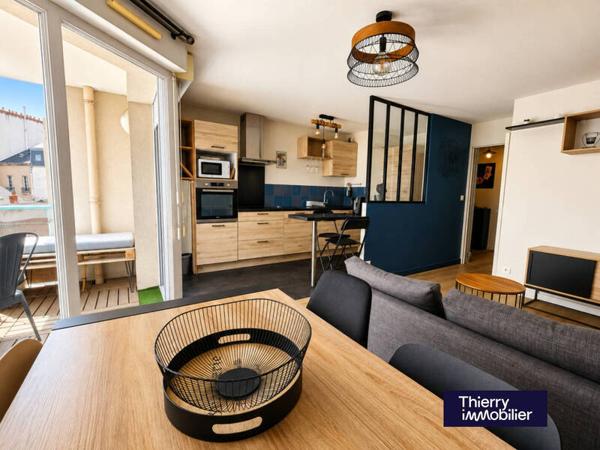 Appartement 3 pièces                                        - 44000 Nantes - Centre ville Réf : 124532