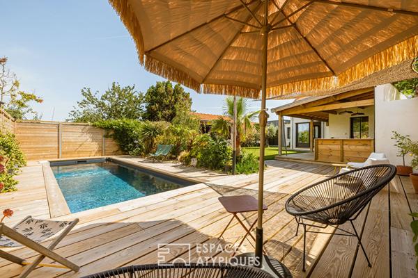 Alliance subtile entre cachet ancien et esprit bord de mer