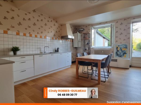 🏡 Maison de ville avec cour, terrain et dépendance, 2 chambres - Quartier MARTILLY