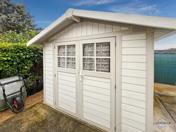 Dpt Gers (32), à vendre BARCELONNE DU GERS Maison landaise T4 de 110 m² habitables + garage et abri voitures sur 400 m² de terrain, au calme