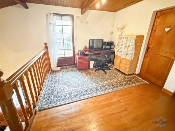 Dpt Gers (32), à vendre BARCELONNE DU GERS Maison landaise T4 de 110 m² habitables + garage et abri voitures sur 400 m² de terrain, au calme