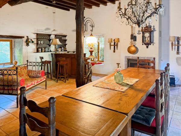 Maison à vendre 5 pièces VIC FEZENSAC (32) - Moulin rénové avec piscine – 120 m² habitables - 6632 m2 - Possibilité chambre d'hôtes