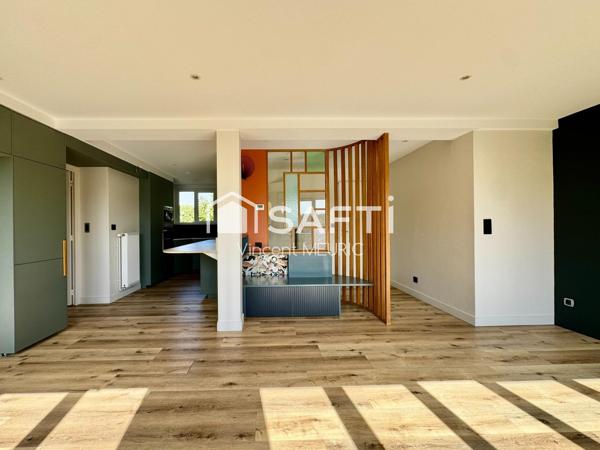 Appartement T4 87m2 avec garage, parking, jardin