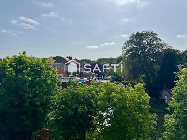 Appartement T4 87m2 avec garage, parking, jardin