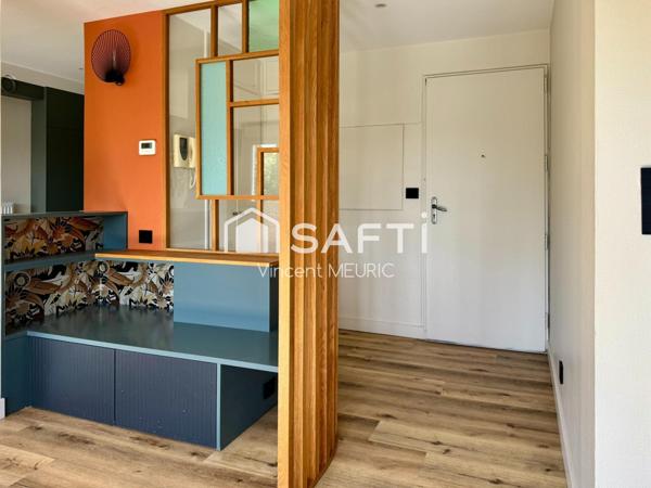 Appartement T4 87m2 avec garage, parking, jardin