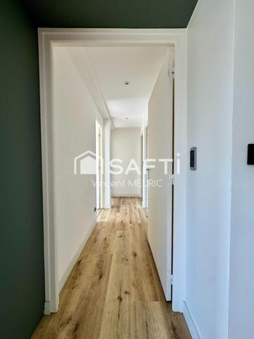 Appartement T4 87m2 avec garage, parking, jardin