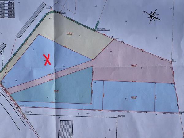 Terrain à vendre 1115m² Auchy-lez-Orchies (59310)