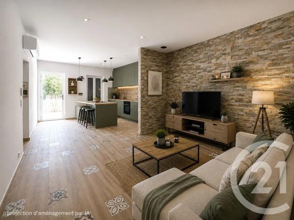 Maison à vendre  4 pièces - 65,25 m 2   CHATEAURENARD  - 13
