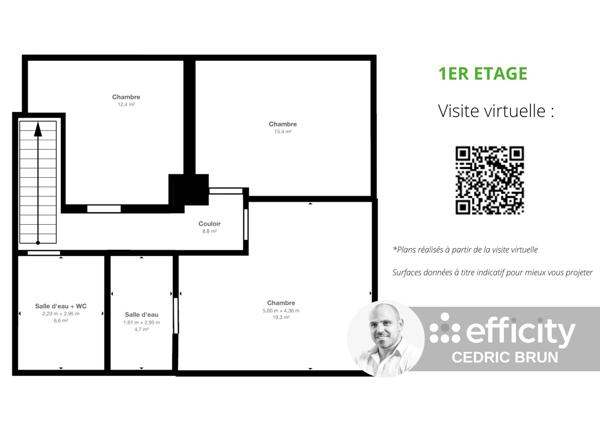 Maison 4 pièces - 103 m² Exclusivité efficity