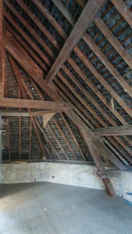 Fermette à rénover et terrain à bâtir