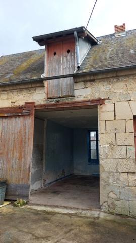 Fermette à rénover et terrain à bâtir