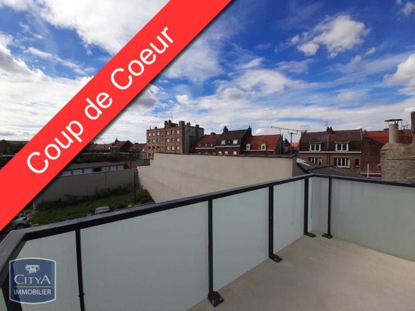 Appartement à louer 2 pièces 42.02m² Armentières (59280)