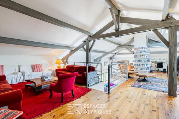 Maison lumineuse nichée dans un écrin de verdure entre plages et campagne