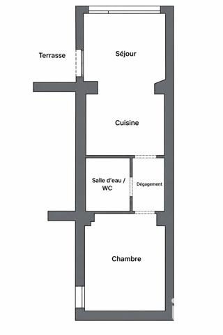 Appartement à vendre 2 pièces 31,39 m² Nogent-sur-Marne