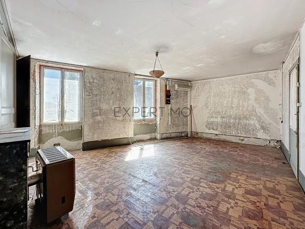 Tournus (71700) Ensemble immobilier de caractère composé de deux maisons, avec un fort potentiel de rénovation, au calme