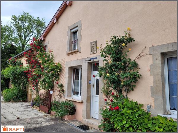 maison 3 chambres avec garage, cour et terrasse